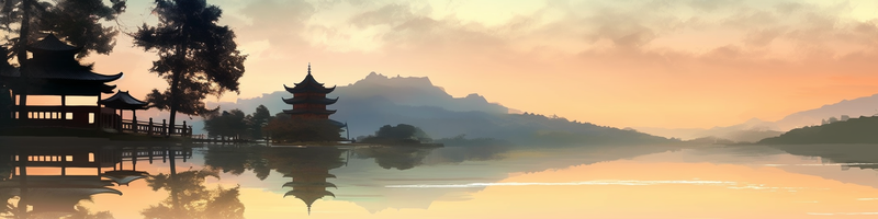 杭州西湖十景雷峰夕照,插画/手绘图,插画/手绘图库,插画/手绘图下载,插画/手绘